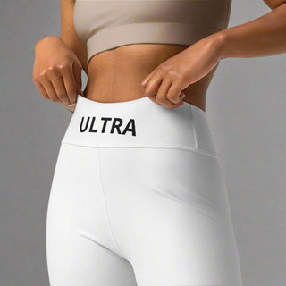 White Yoga Leggings - Ultra Fitness ClothingWhite Yoga Leggings