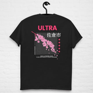 Cherry Blossom Back Print T-shirt - Ultra Fitness ClothingCherry Blossom Back Print T-shirt