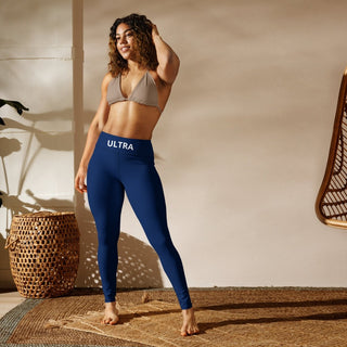 Deep Blue Yoga Leggings - Ultra Fitness ClothingDeep Blue Yoga Leggings