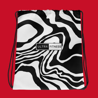 Zebra Drawstring Bag - Ultra Fitness ClothingZebra Drawstring Bag